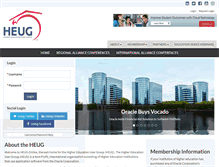 Tablet Screenshot of heug.org